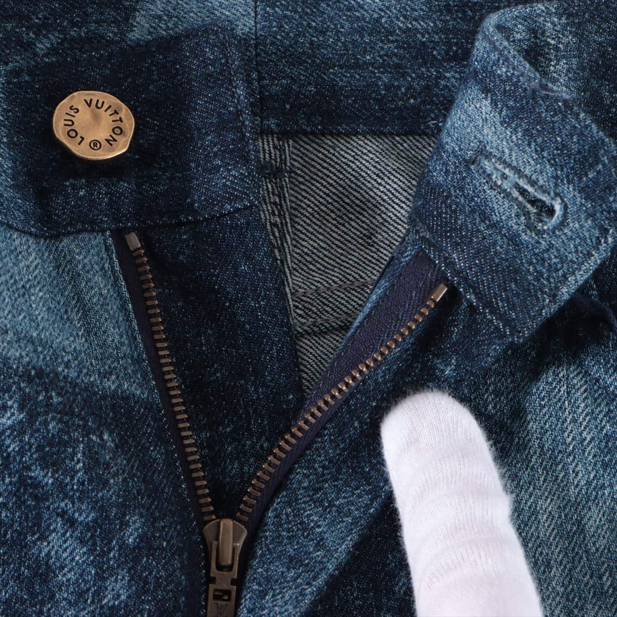 Louis Vuitton 21AW Cotton Denim pants 29 Men's Blue indigo  RM212M  Virgil Abloh