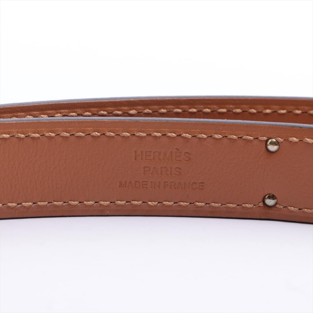Hermès Kelly Belt Y engraved Belt Veau Epsom Brown