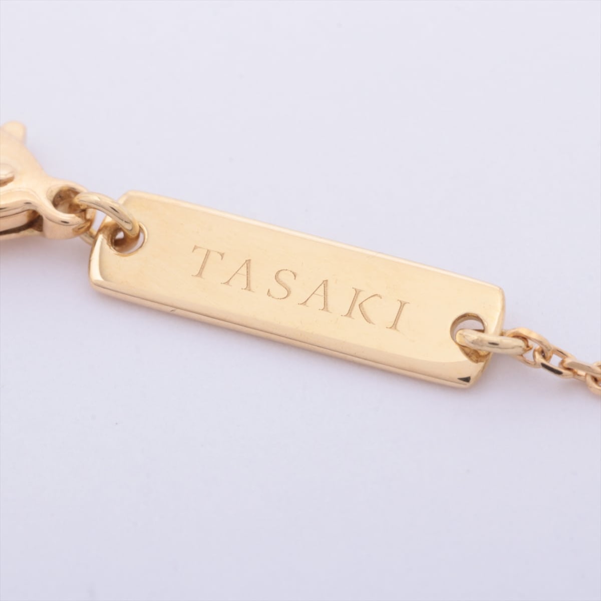 TASAKI Balance Signature Pearl Necklace 750(YG) 12.3g