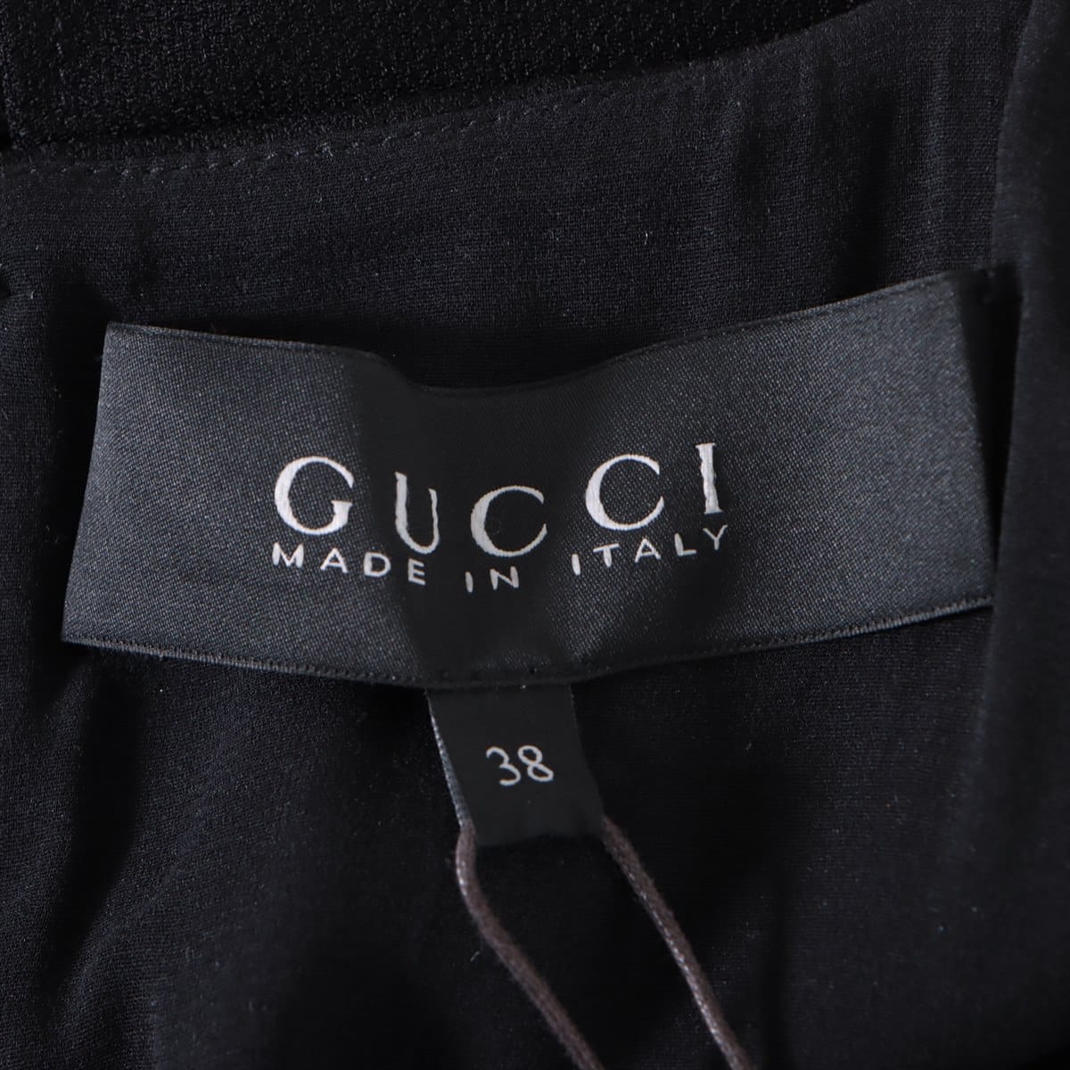 Gucci 14 years Triacetate Dress 38 Ladies' Black  352468
