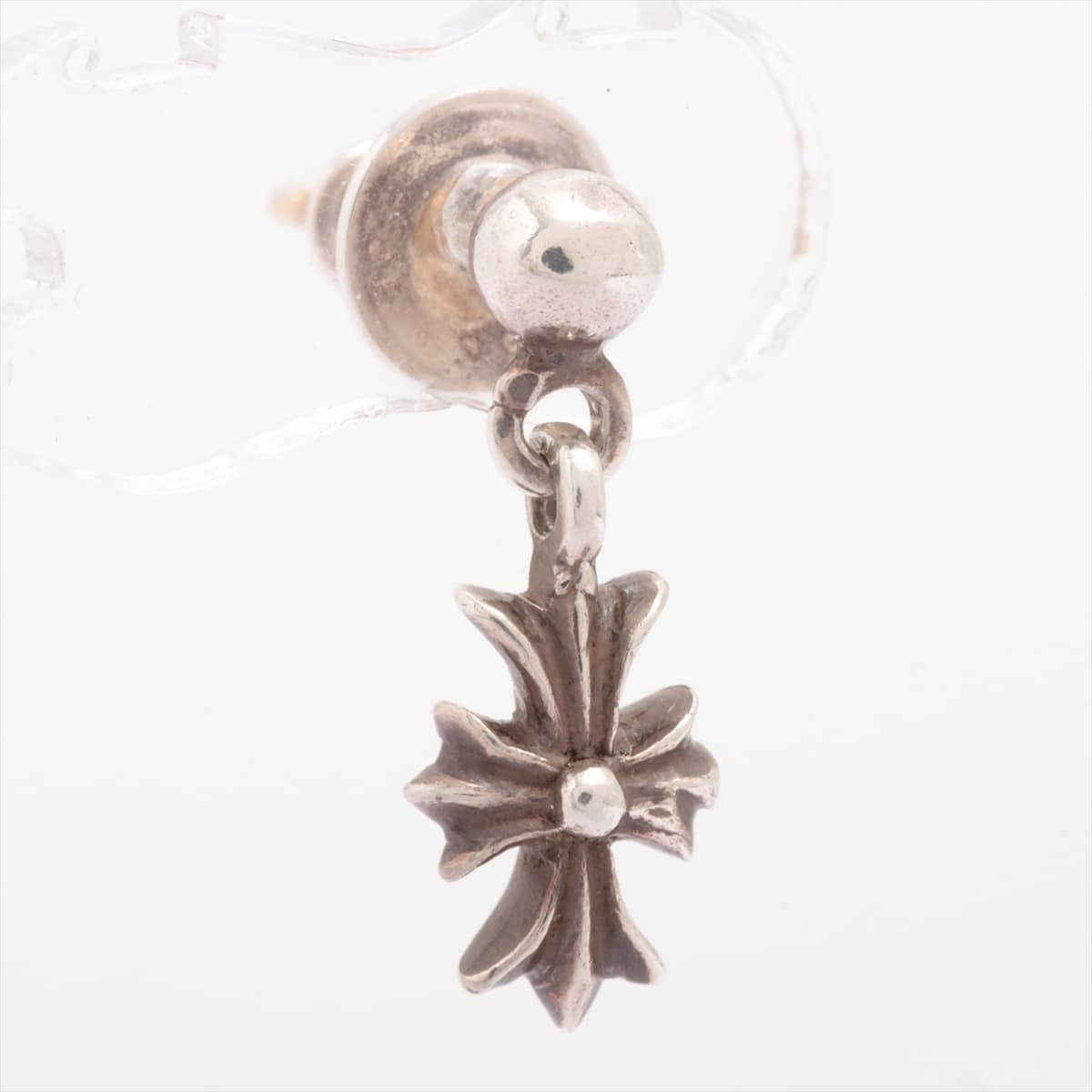 Chrome Hearts Tiny E CH plus Piercing jewelry (for one ear) 925×14K 1.1g