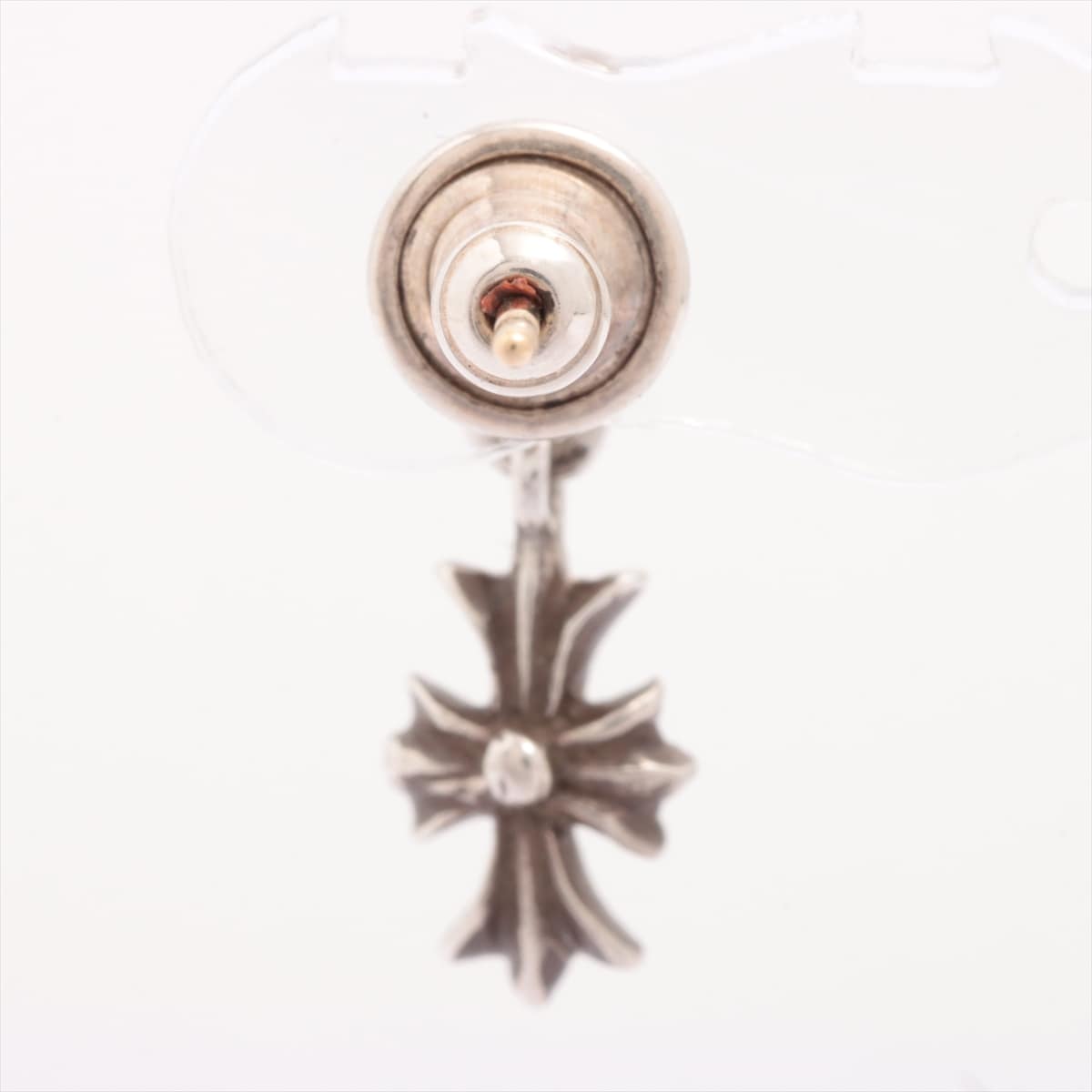 Chrome Hearts Tiny E CH plus Piercing jewelry (for one ear) 925×14K 1.1g