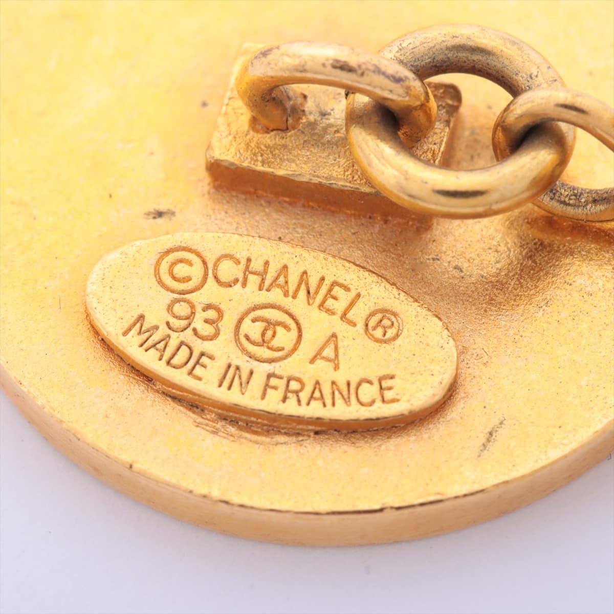 Chanel Coco Mark 93A Cuffs GP Gold