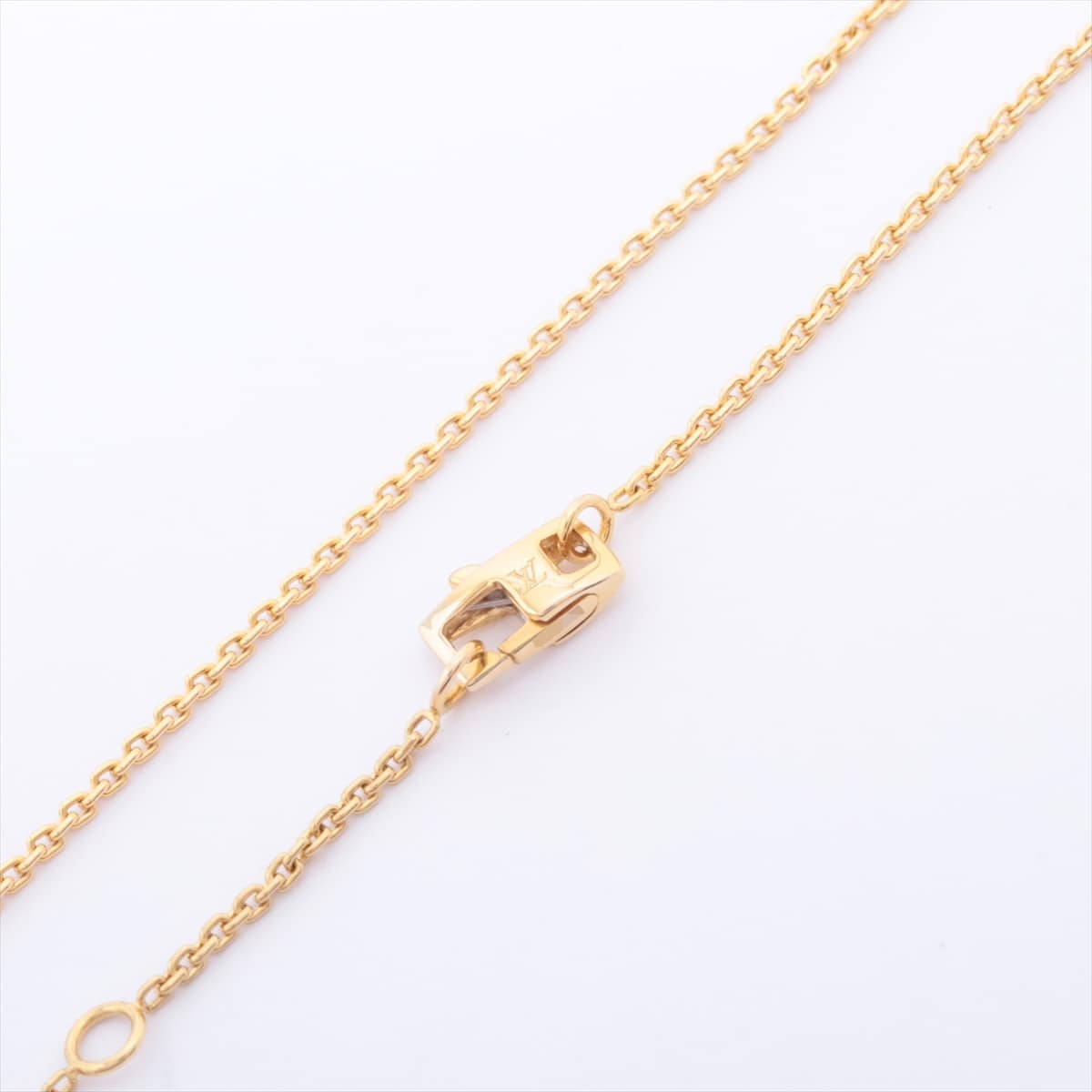 Louis Vuitton Pandantif Monogram Idylle diamond Necklace 750(YG) 4.1g