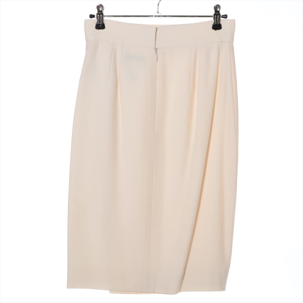 Chanel P43 Silk Skirt 36 Ladies' Ivory