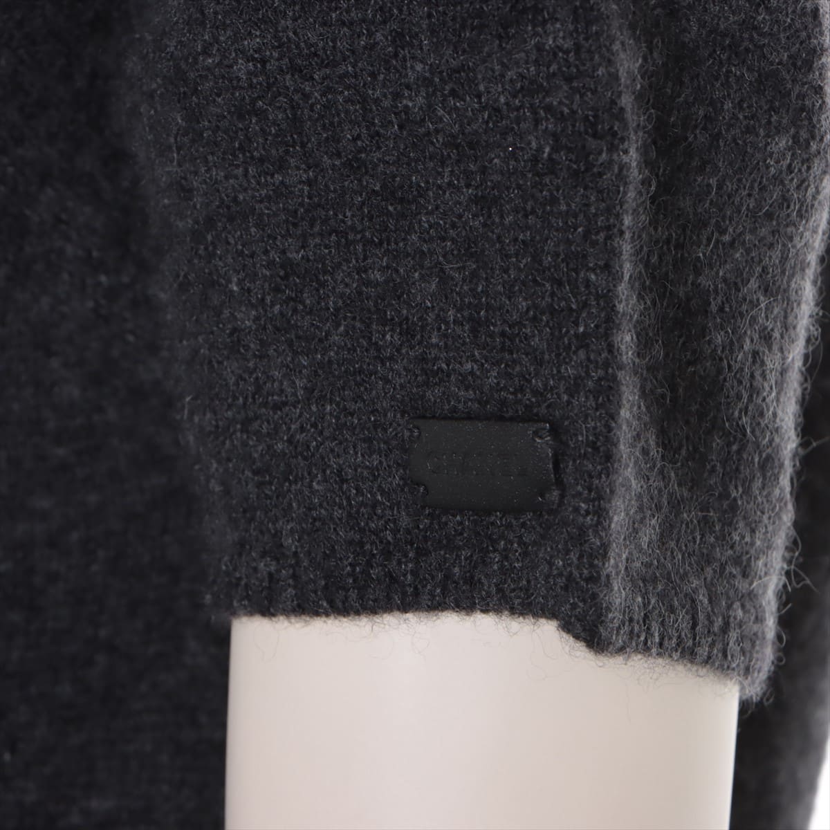 Chanel 00A Cashmere Knit dress 38 Ladies' Grey
