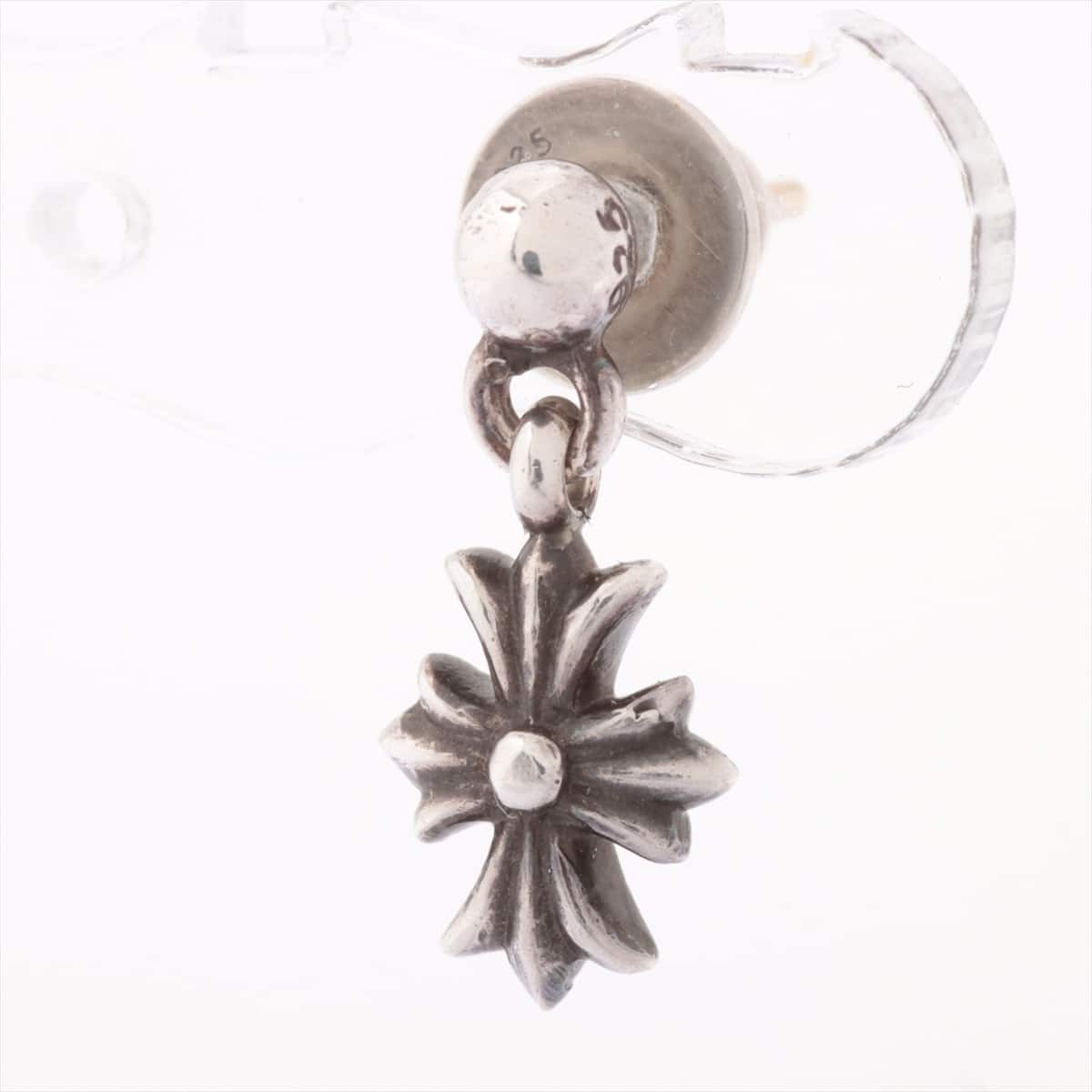 Chrome Hearts Tiny E CH plus Piercing jewelry (for one ear) 925×14K 1.2g With invoice