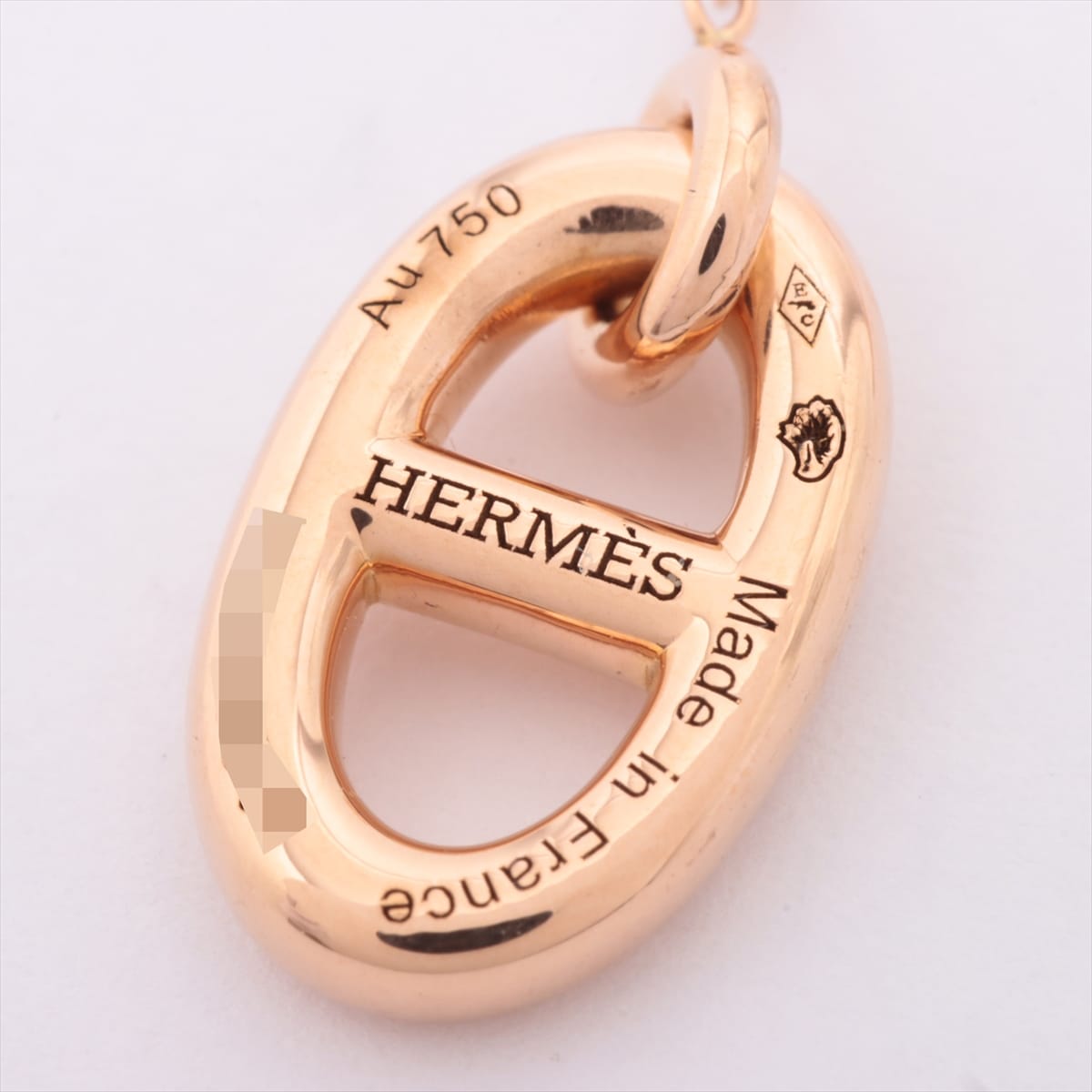 Hermès Chaîne d'Ancre Farandole Piercing jewelry 750(PG) 6.5g