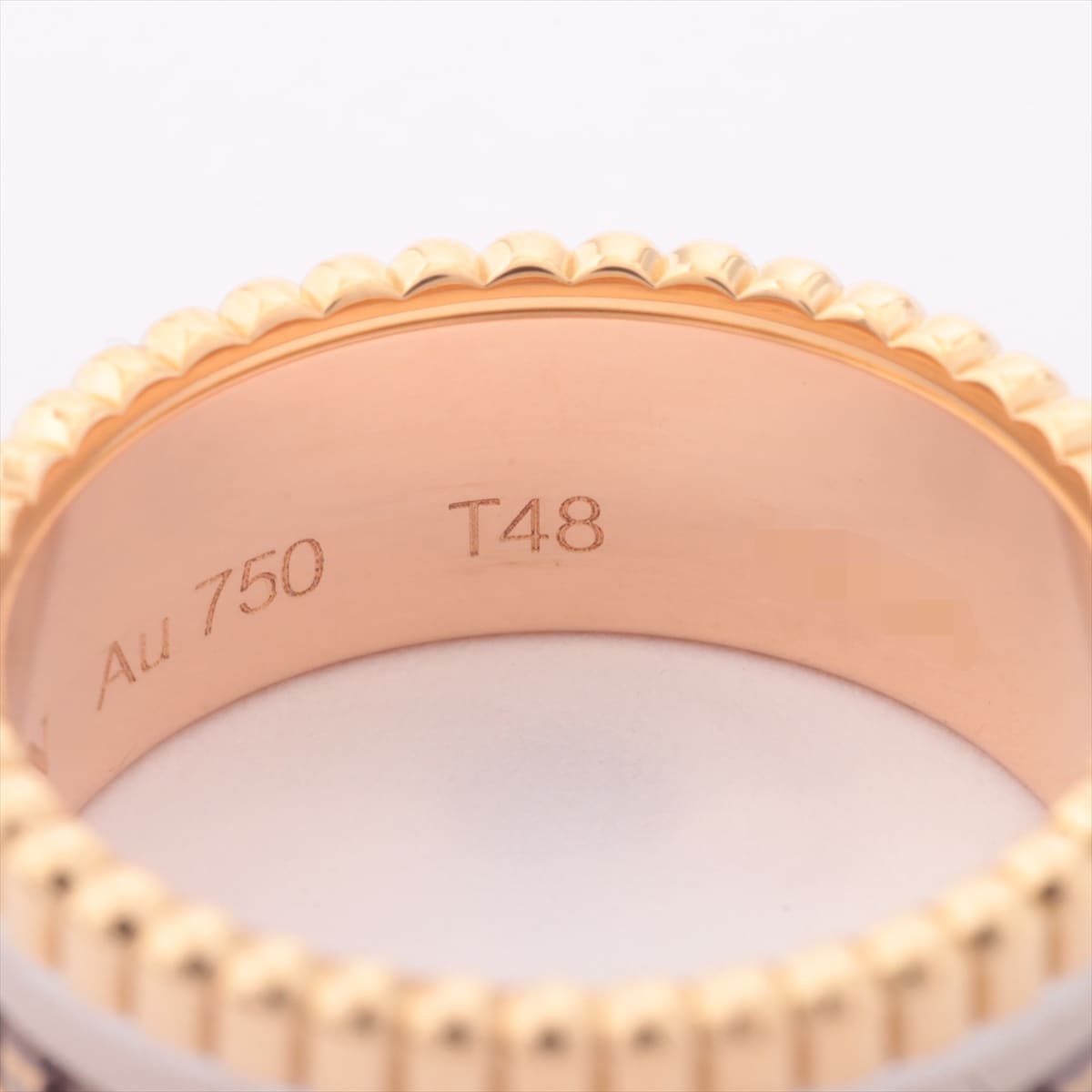 Boucheron Quatre Classic small rings 750(YG×PG×WG) 6.4g 48