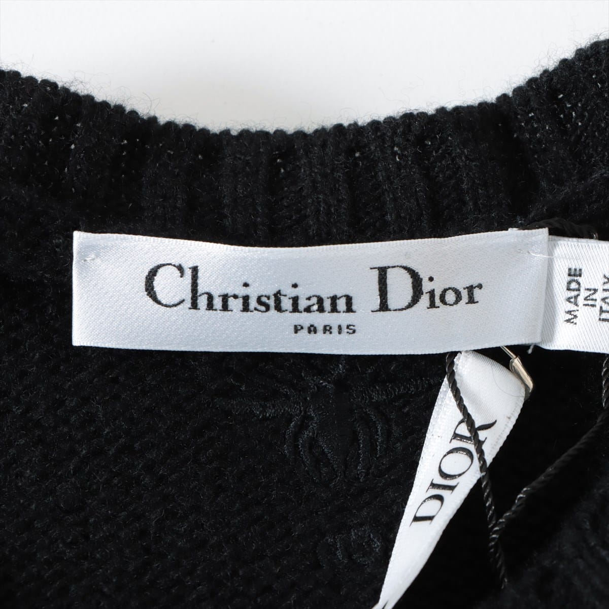 Christian Dior Cashmere Knit 34 Ladies' Black  014S26AM028