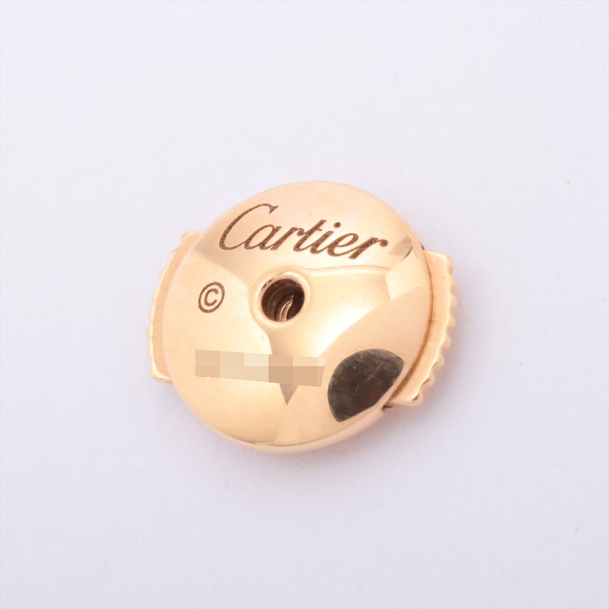 Cartier Safir Léger Doo Cartier Pink sapphire Piercing jewelry 750(PG) 1.9g