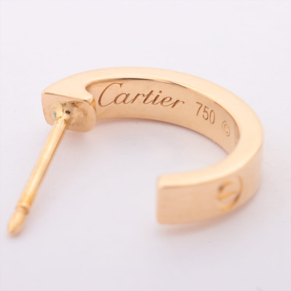Cartier Mini Love Piercing jewelry 750(YG) 3.0g