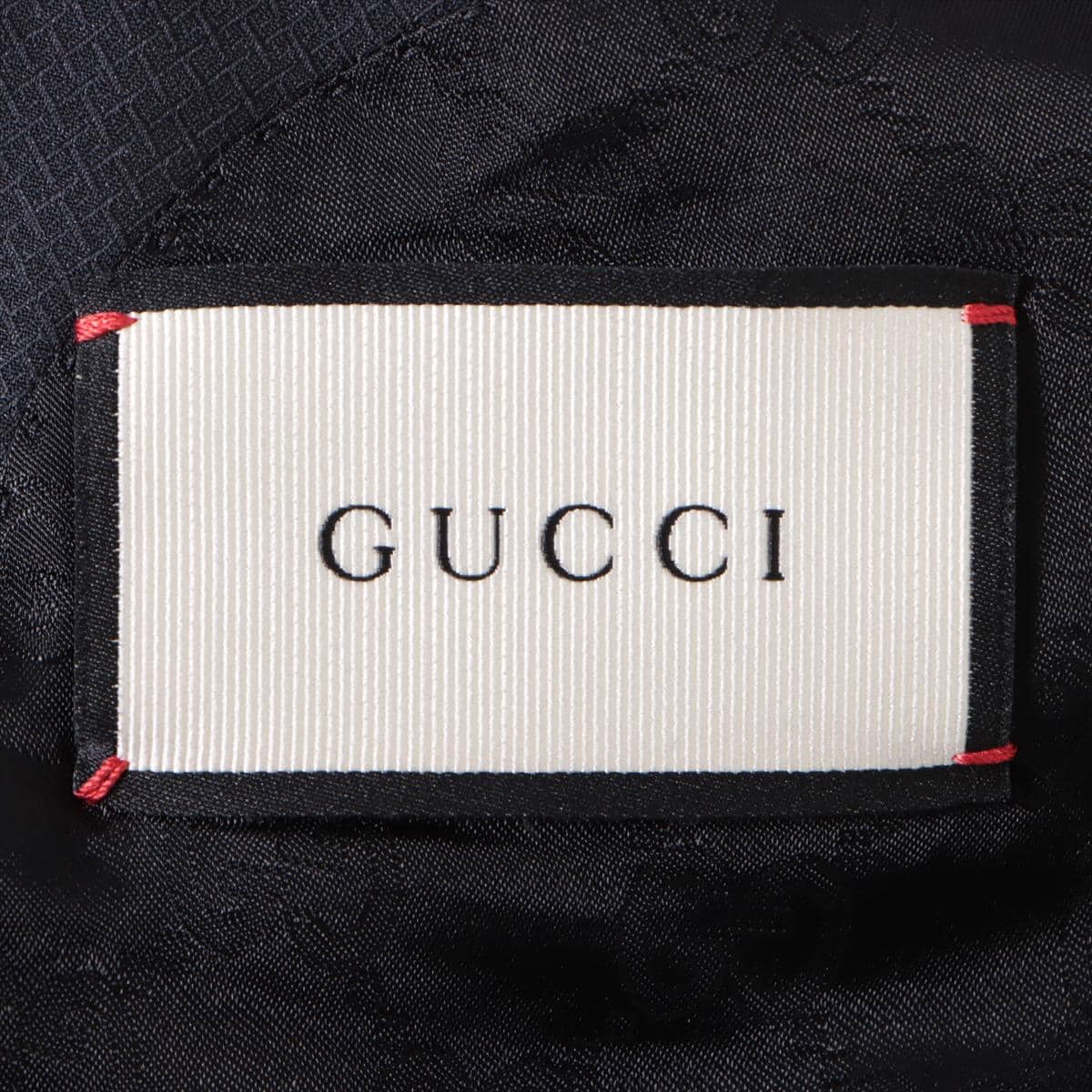 Gucci Wool & silk Setup 7-52R Men's Black