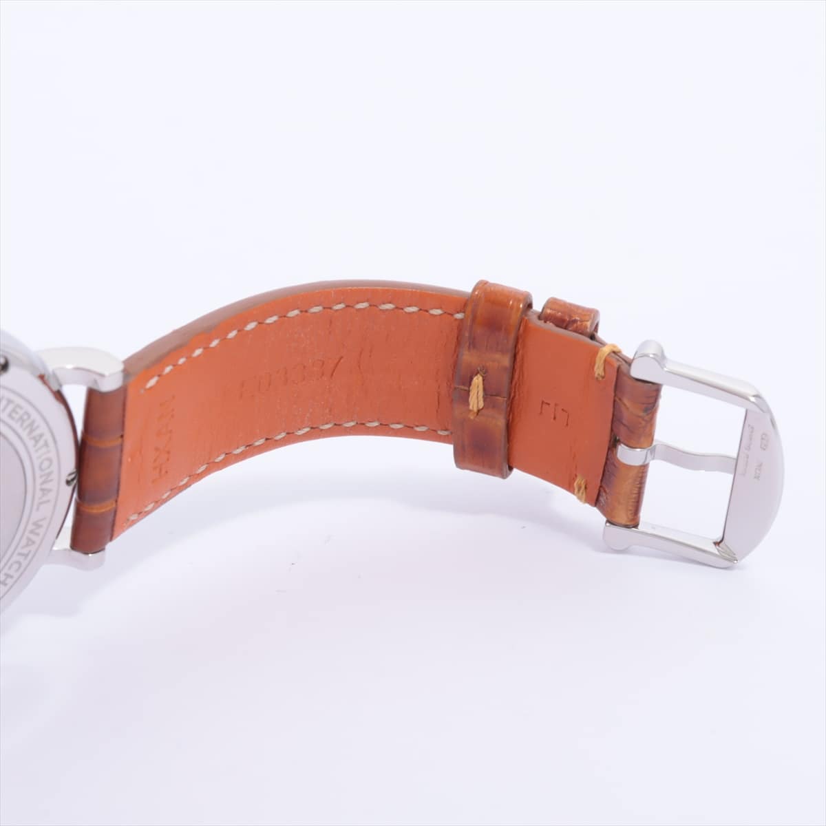 IWC Portofino IW458101 SS & leather AT Silver-Face