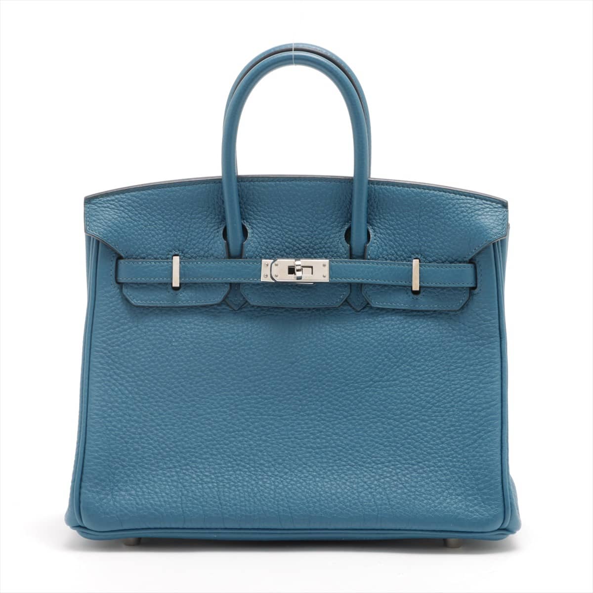 Hermès Birkin 25 Togo Blue de galice Silver Metal fittings □Q:2013