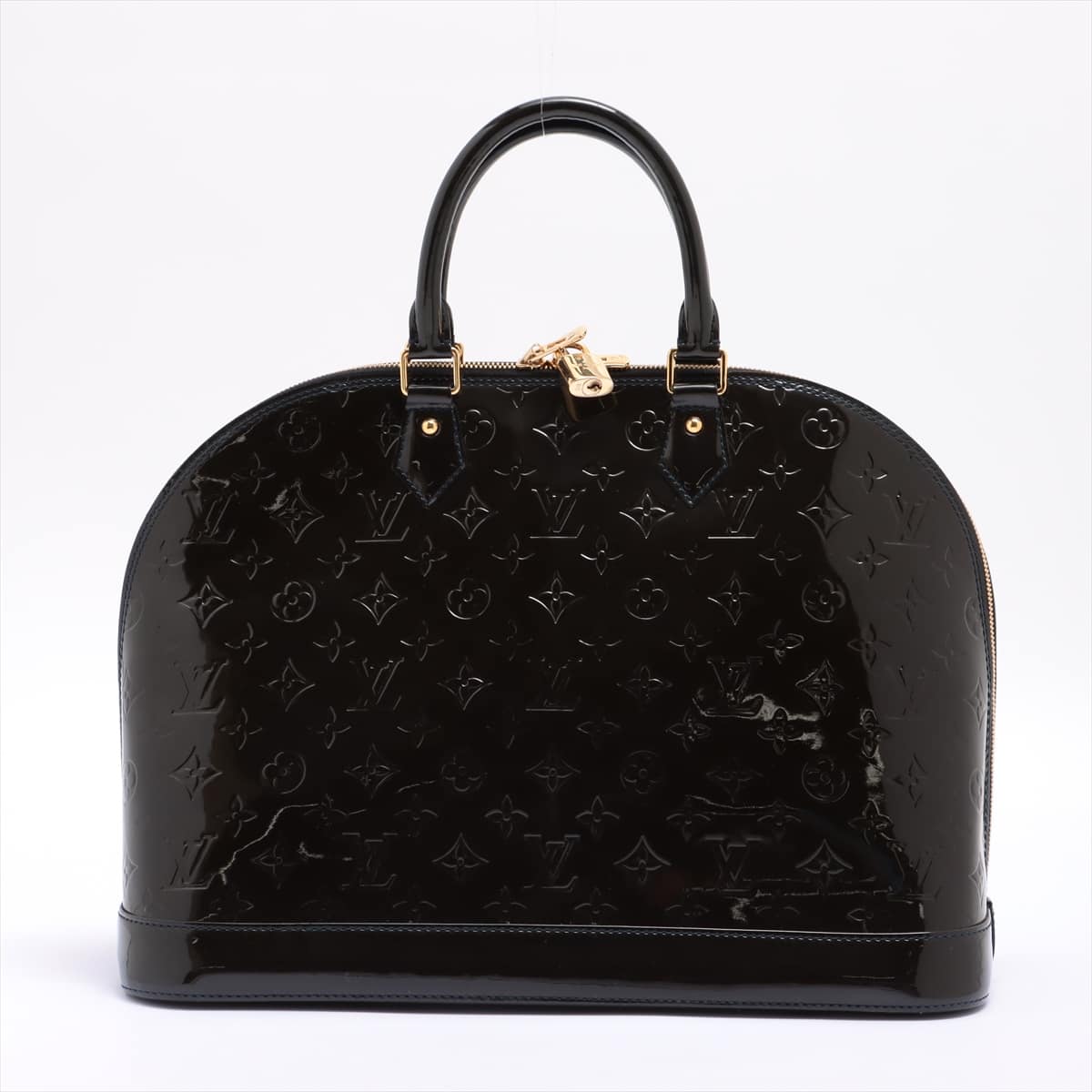 Louis Vuitton Vernis Alma GM M90065 The surface is slightly solid