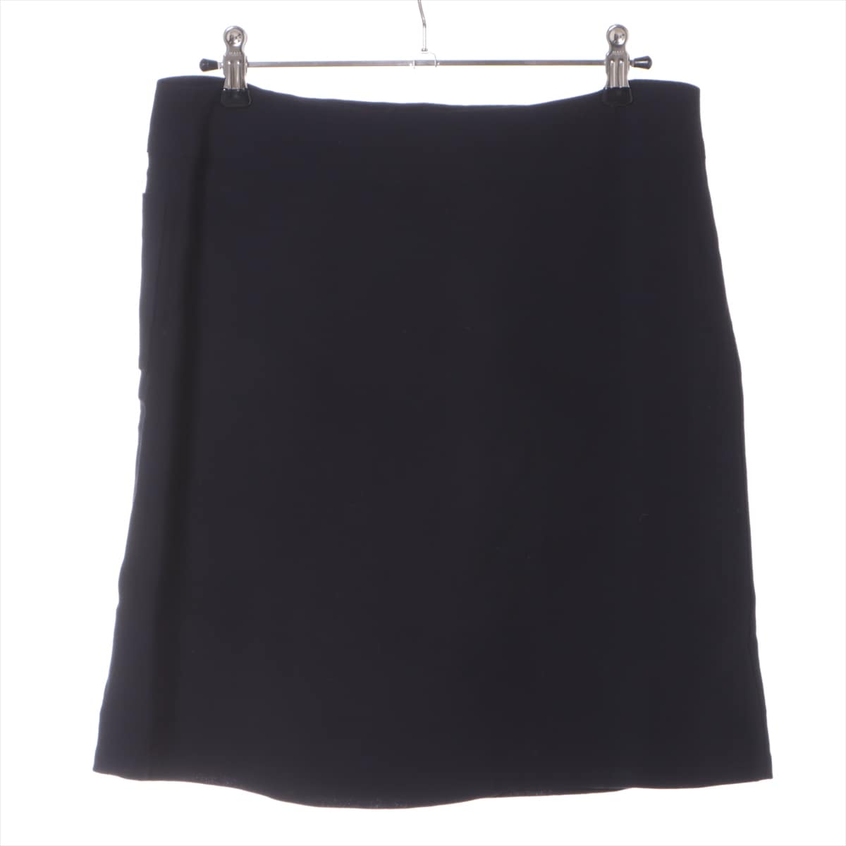 Chanel 97P Wool Skirt 38 Ladies' Navy blue  Coco Button