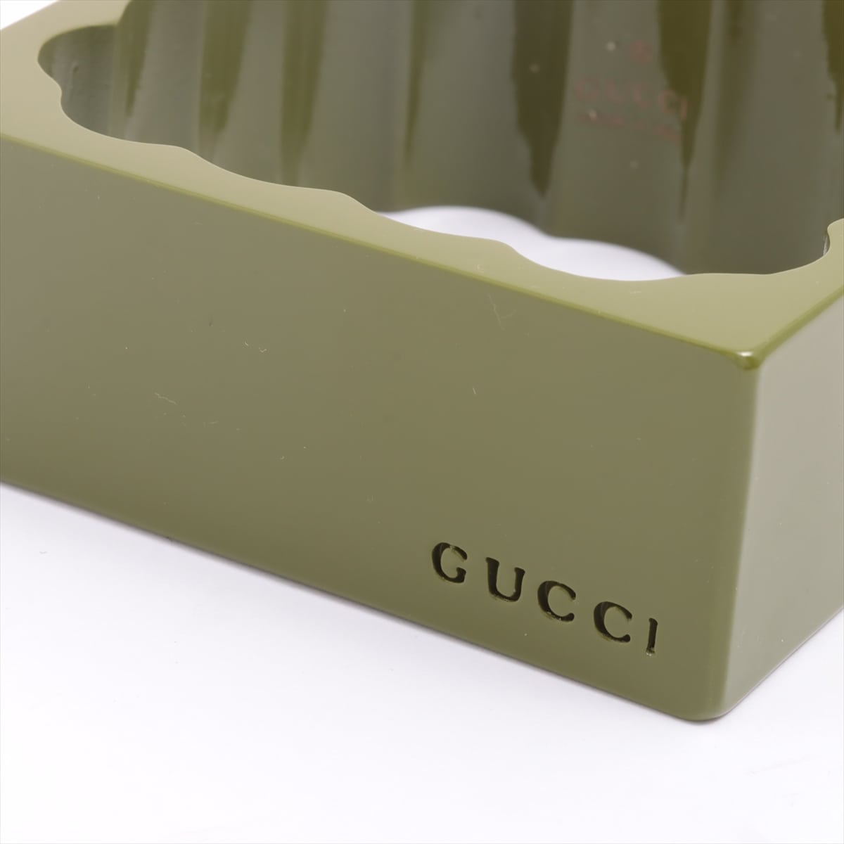 Gucci Bangle Plastic Green