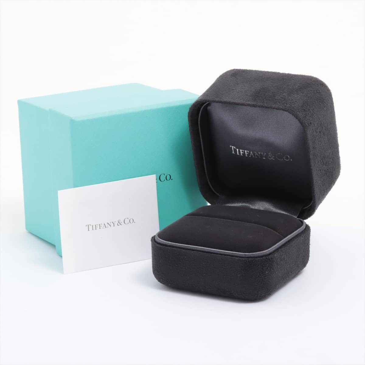 Tiffany T Wire diamond rings 750(YG) 2.2g