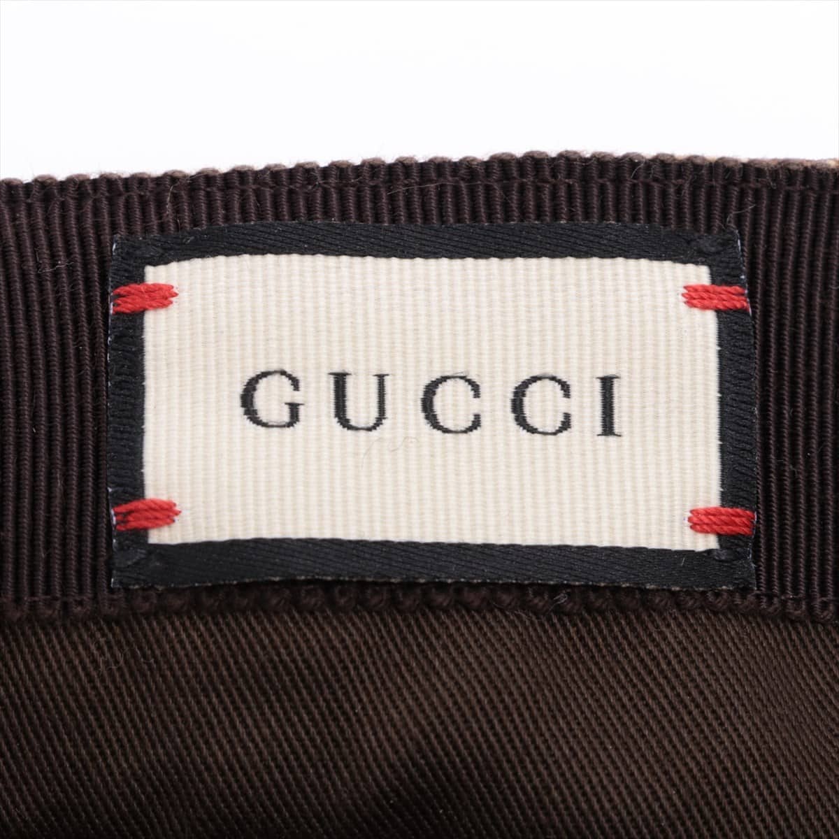 Gucci 200035 GG Canvas Cap Cotton & polyester Beige