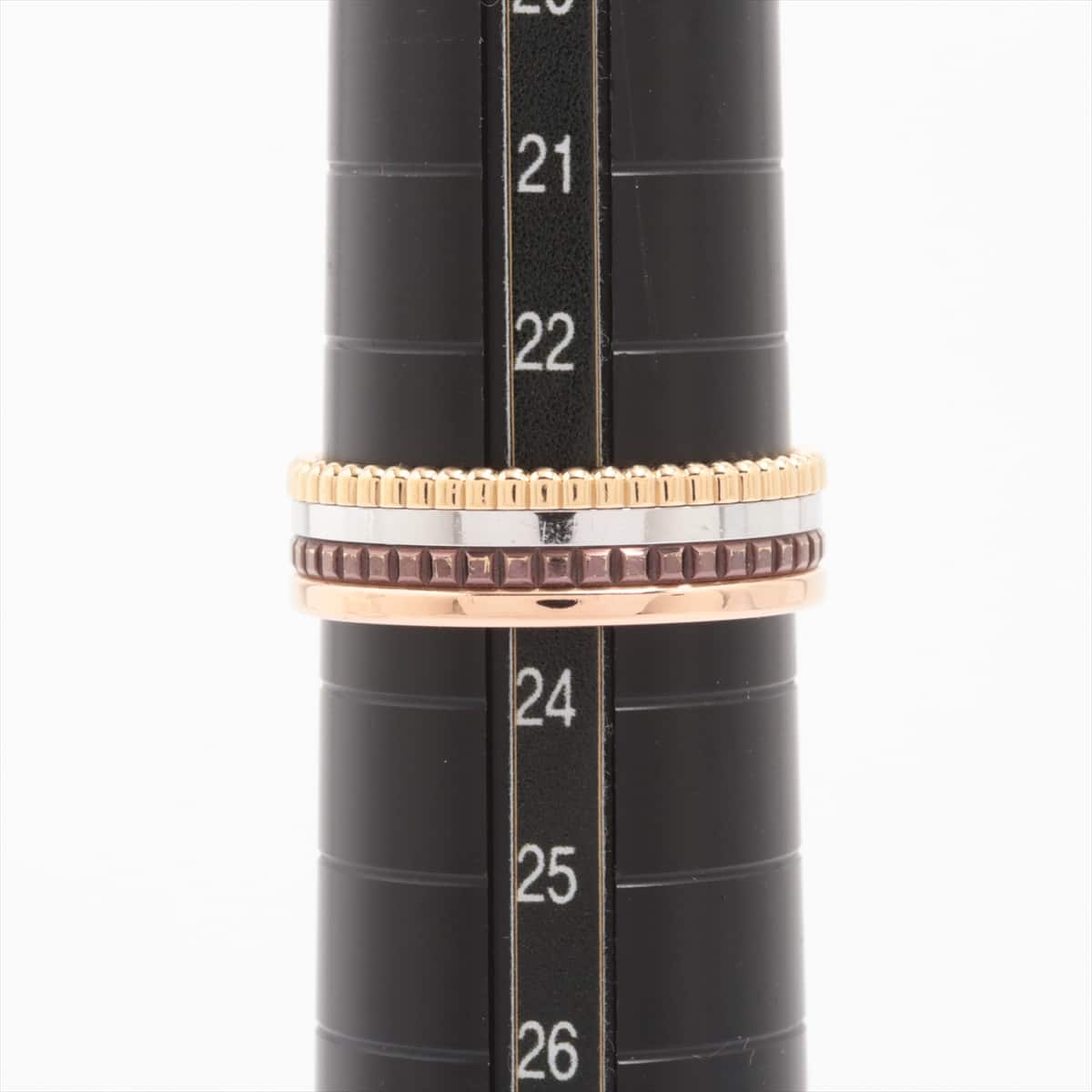 Boucheron Quatre Classic small rings 750(YG×PG×WG) 8.3g 64