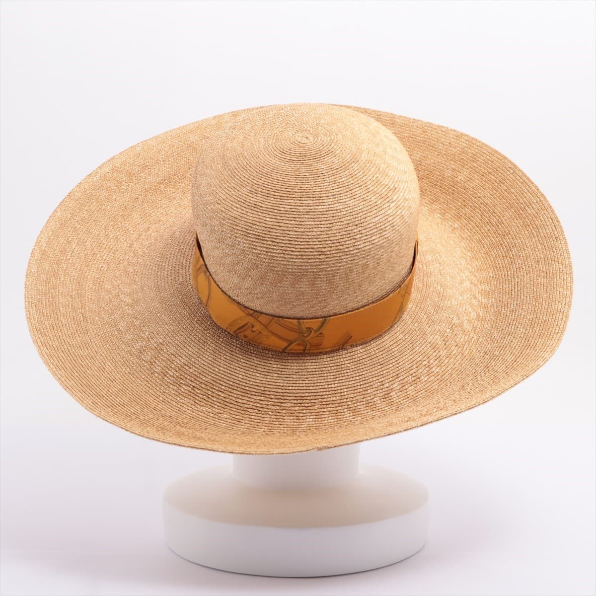 Hermès Hat straw Beige Straw hat Straw hat