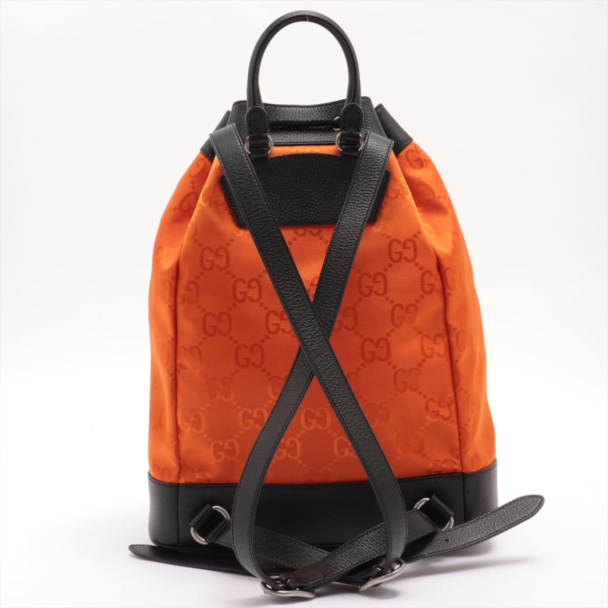 Gucci Off the Grid Nylon & leather Backpack Orange 625862