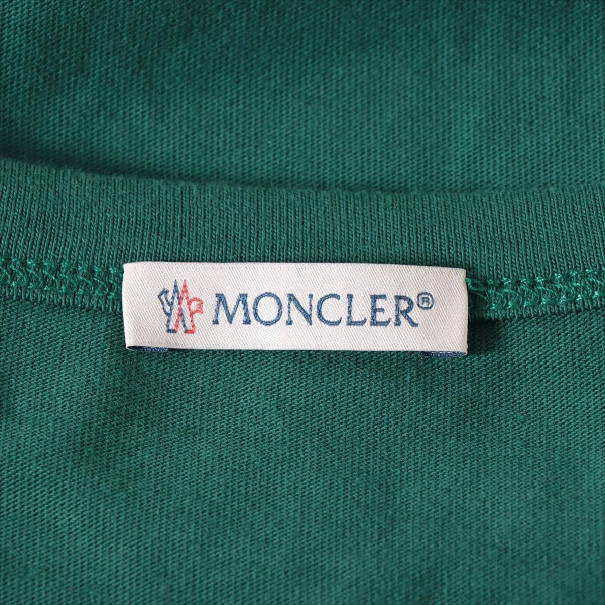 Moncler 20 years Cotton T-shirt XL Men's Green
