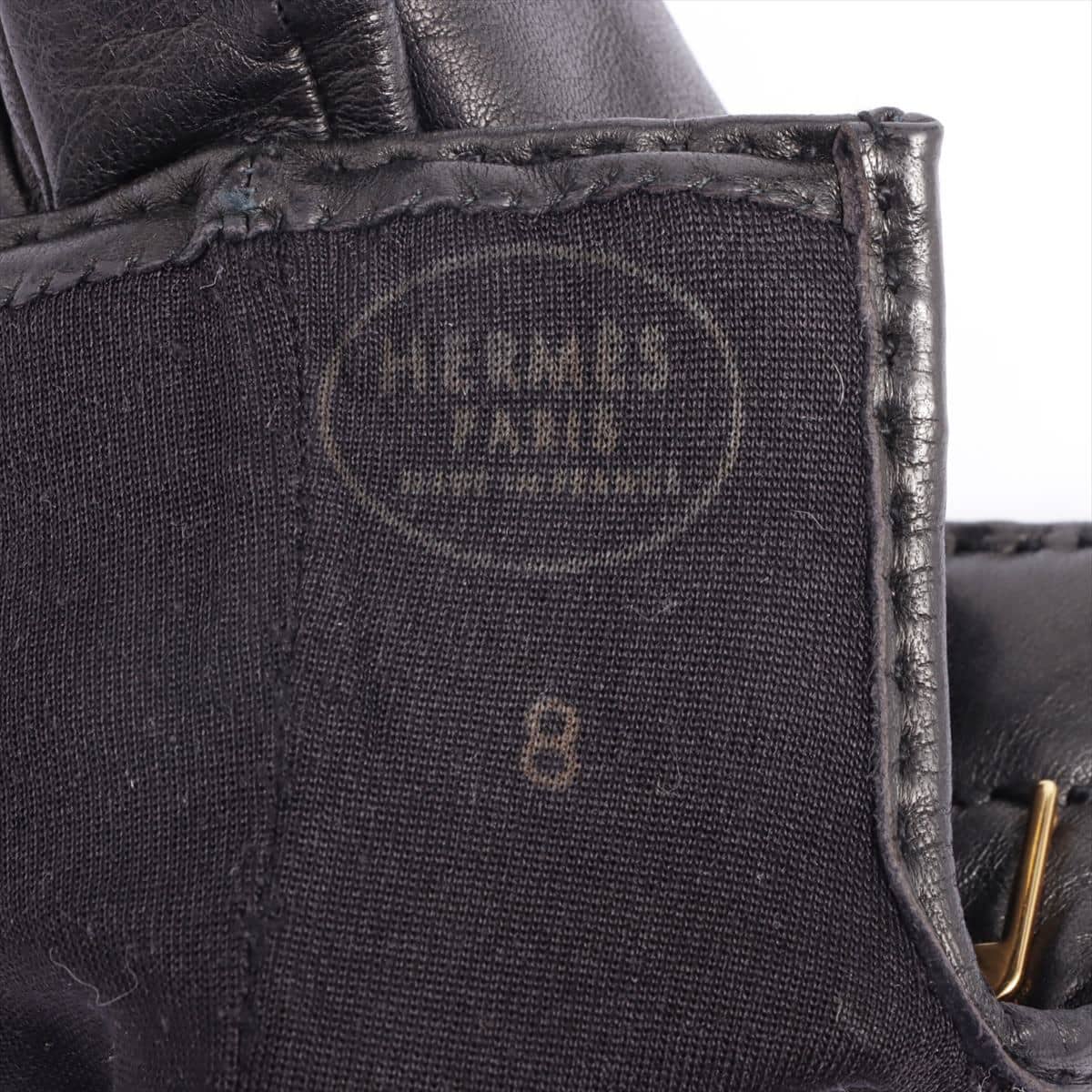 Hermès Grove Lambskin Black