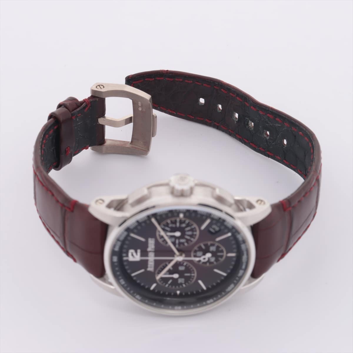 Audemars Piguet CODE11.59 26393BC.OO.A068CR.01 750 & leather AT Burgundy dial