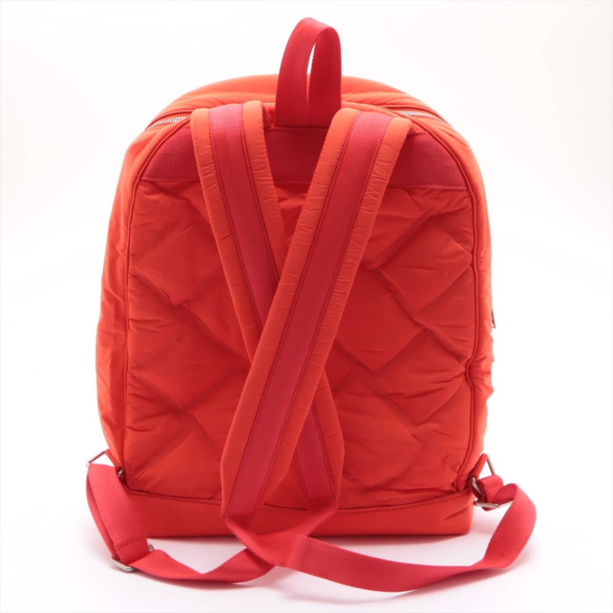 Bottega Veneta Nylon Backpack Orange