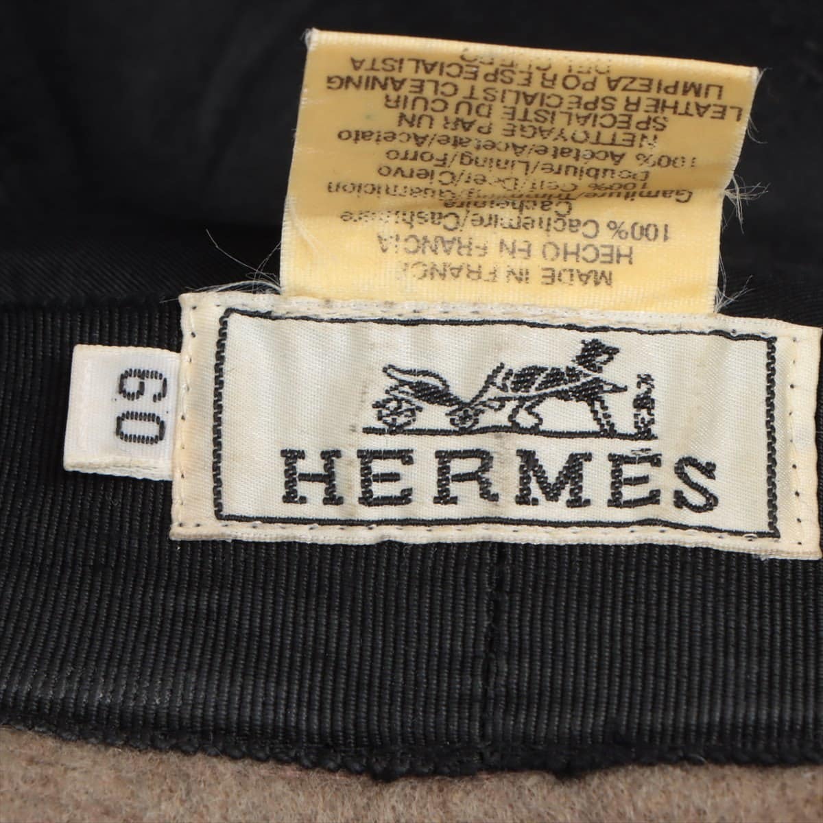Hermès Hat Cashmere Beige