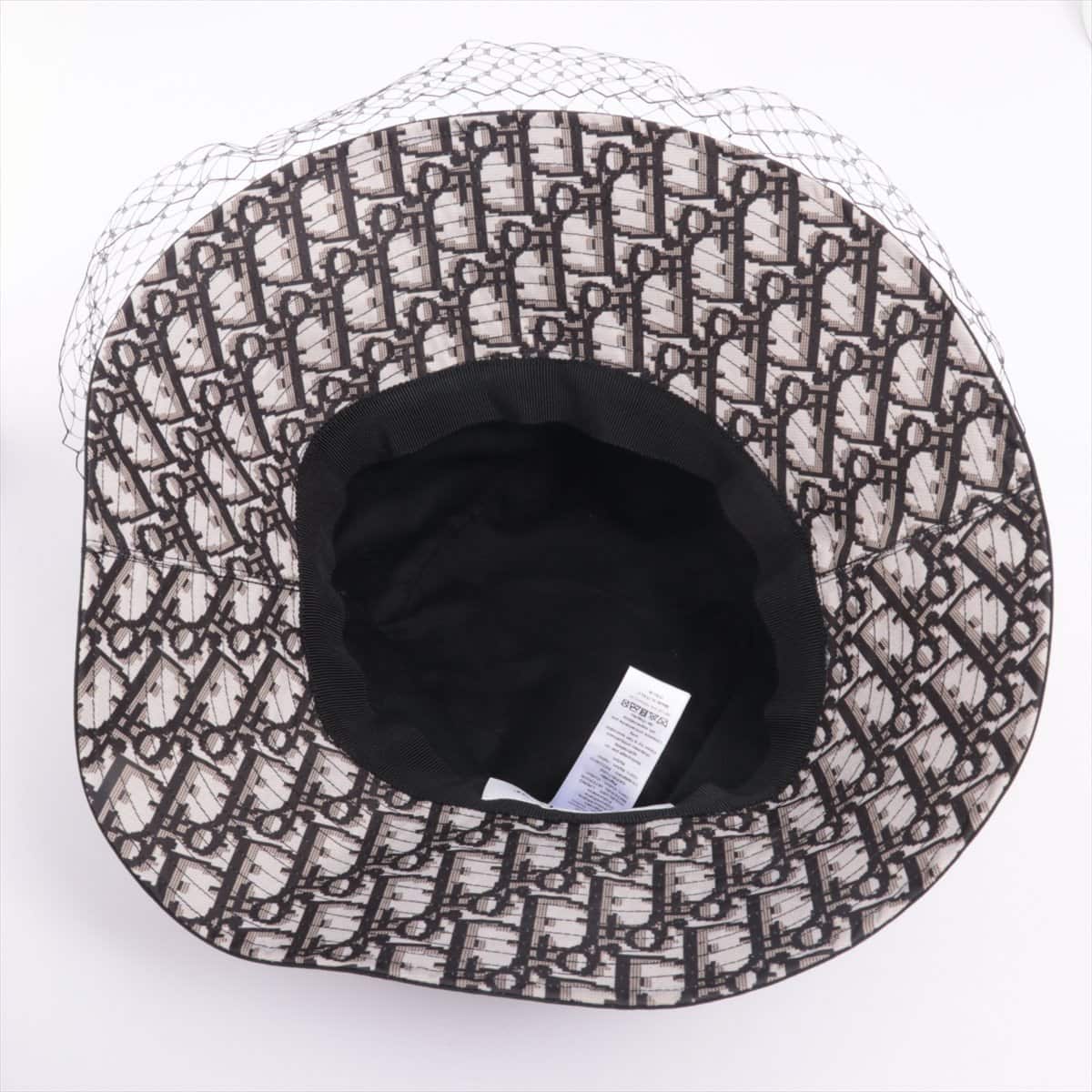 Christian Dior 95TDD924G130 TEDDY-D BOB HAT Hat Cotton & polyester Black