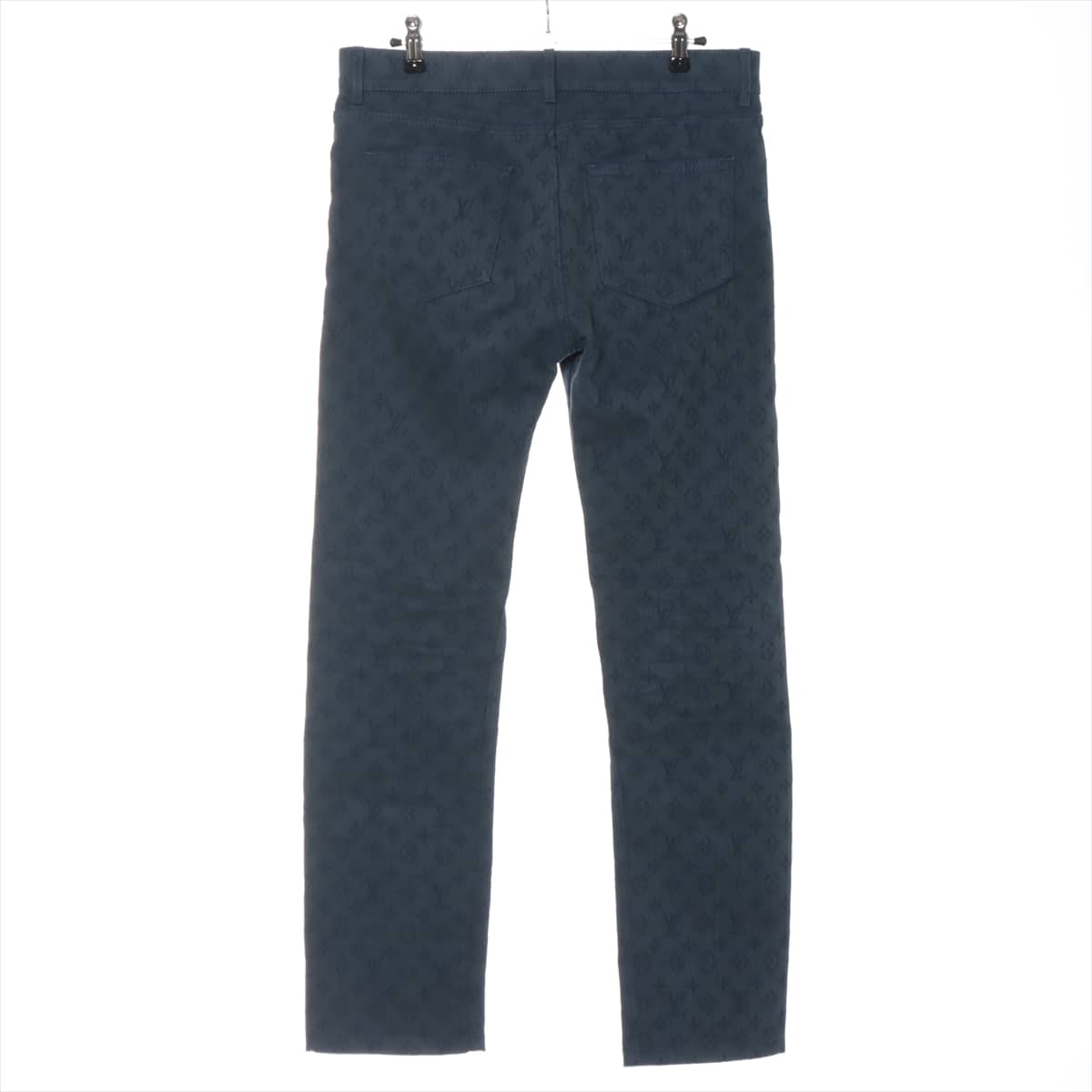 Louis Vuitton 19-year Cotton Denim pants 29 Men's Blue  RM192M monogram jacquard