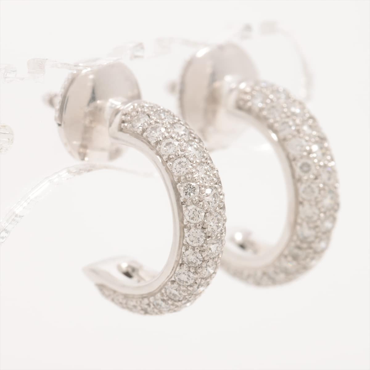 Cartier Etincelle Doo Cartier diamond Piercing jewelry 750(WG) 3.9g SM