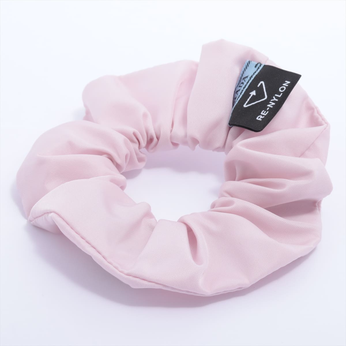 Prada 1IF015 Tessuto Scrunchie Nylon Pink