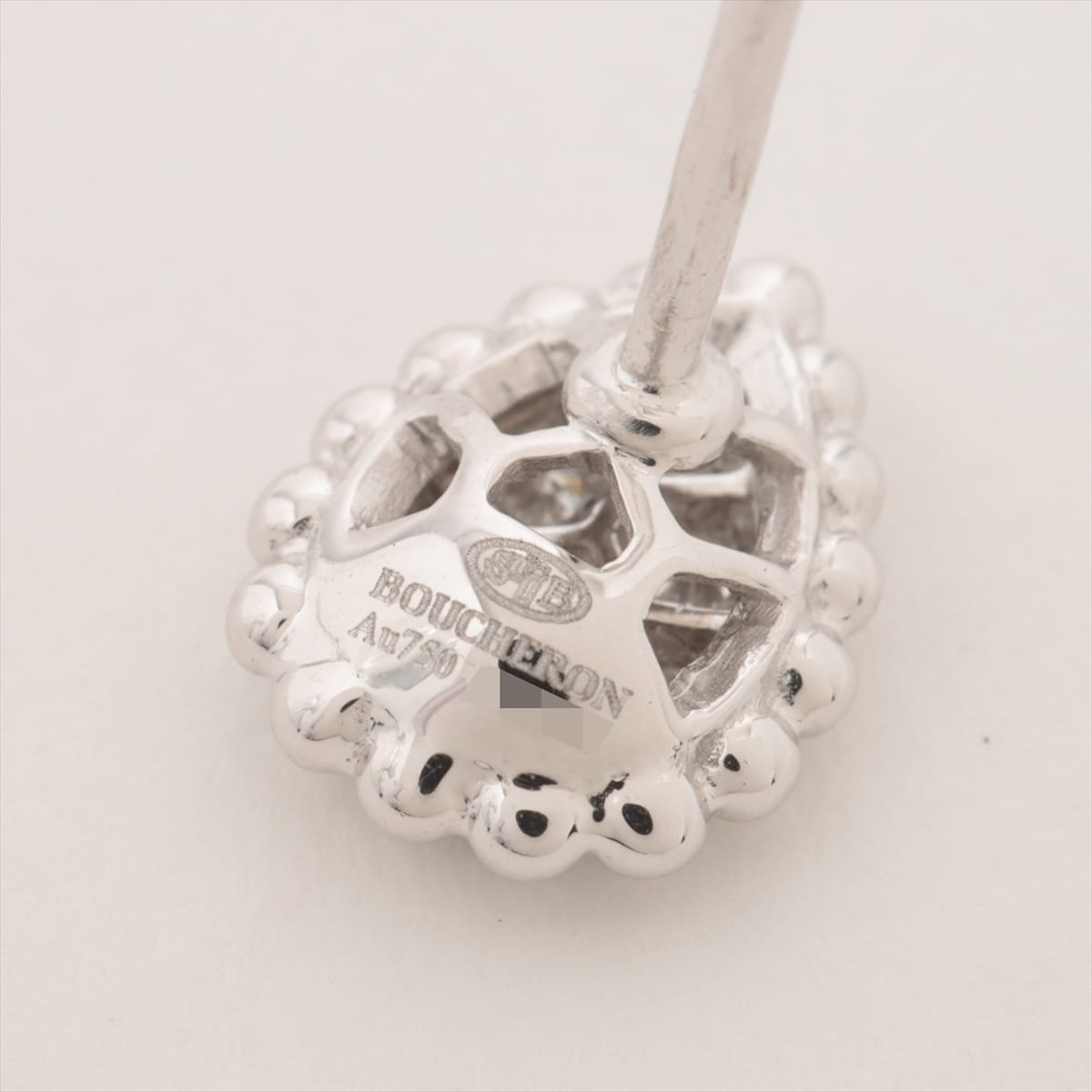 Boucheron Serpent Bohème diamond Piercing jewelry 750(WG) 2.4g XS