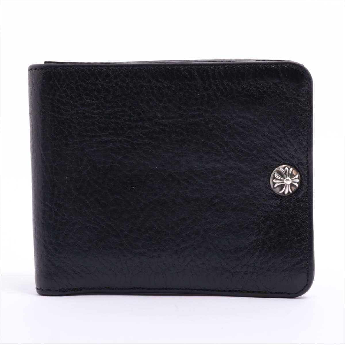 Chrome Hearts 1snap Wallet Leather