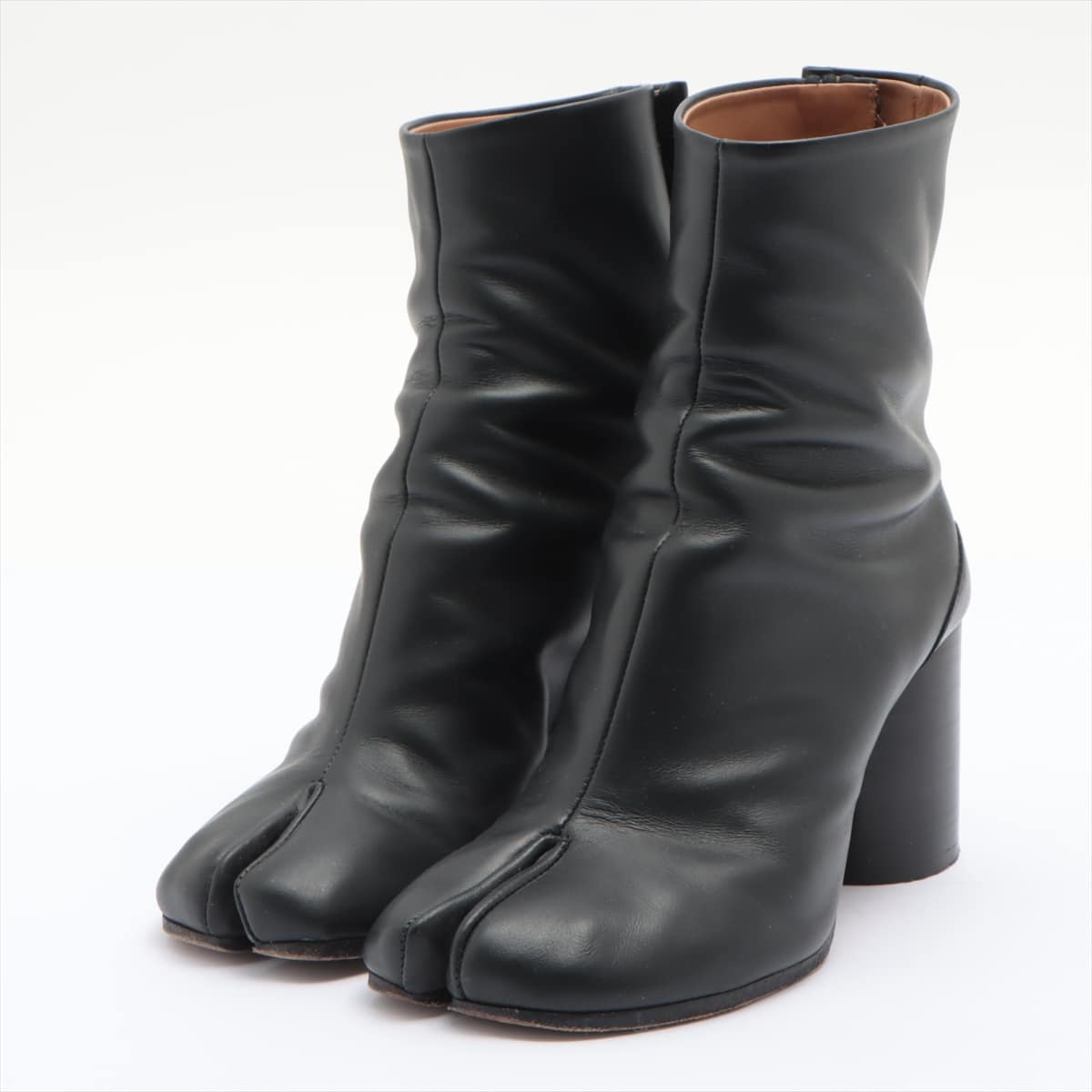 Maison Margiela TABI Leather Boots 36 Ladies' Black Tabi 22 S58WU0260