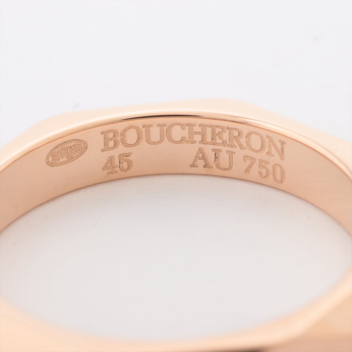 Boucheron Facette diamond rings 750(PG) 3.0g 45