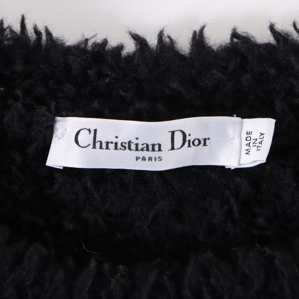 Christian Dior Wool & nylon Knit F36 Ladies' Black  154S55AM114 J'ADIOR 8
