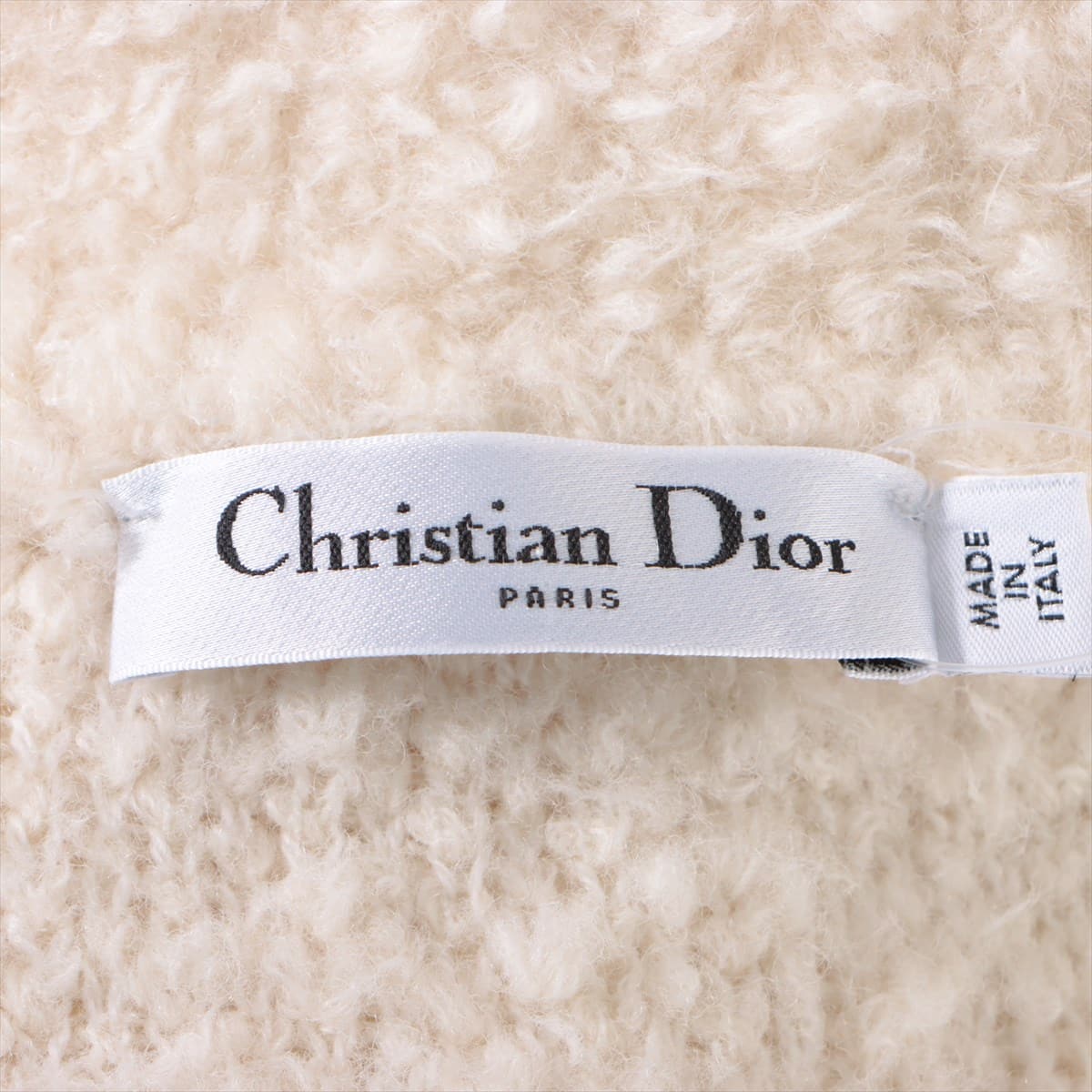 Christian Dior Wool & nylon Blouson F34 Ladies' Ivory  154V05AM114 BEE sting?