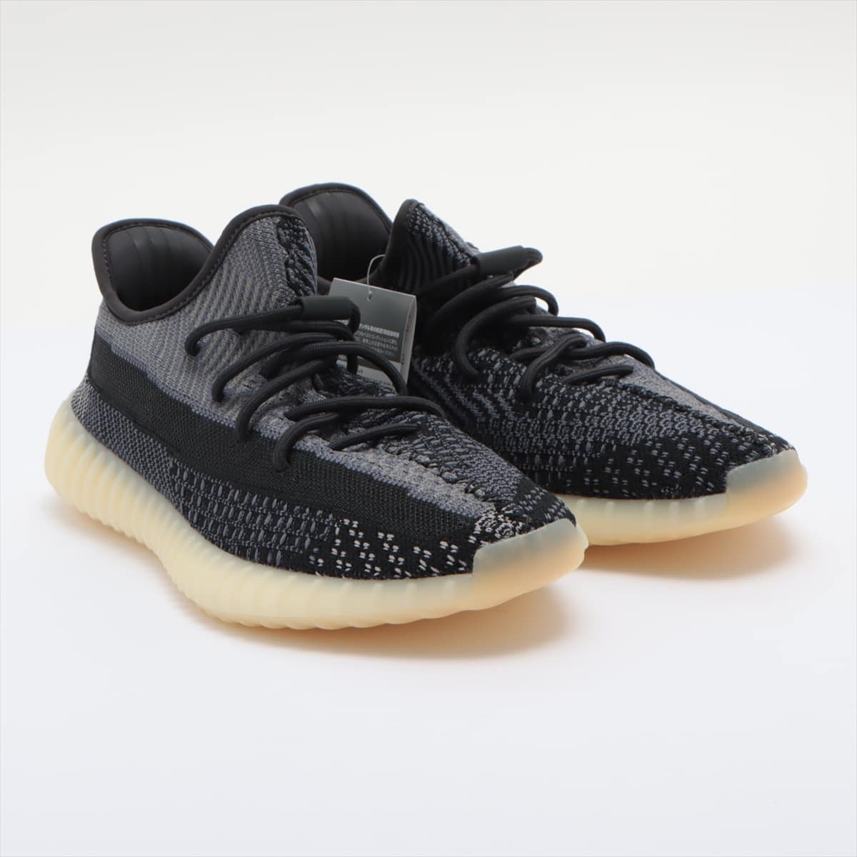 adidas x Kanye West YEEZY BOOST 350 V2 Knit Sneakers 28.5㎝ Men's Black x Gray FZ5000