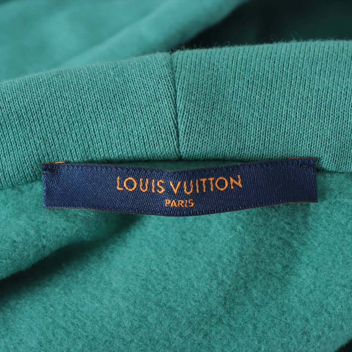 Louis Vuitton 21AW Cotton Parker S Men's Turquoise  RM2129 signature hoodie