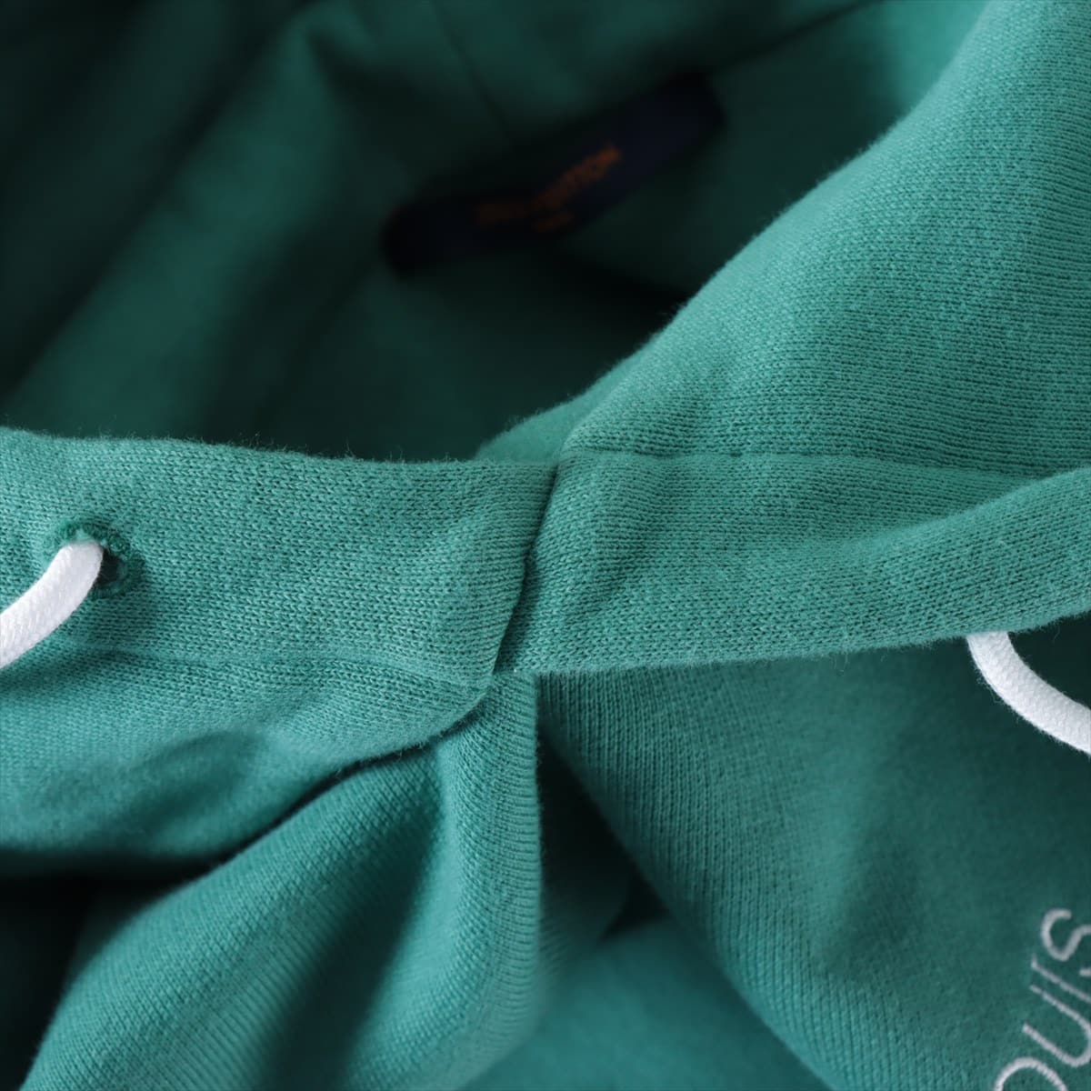 Louis Vuitton 21AW Cotton Parker S Men's Turquoise  RM2129 signature hoodie