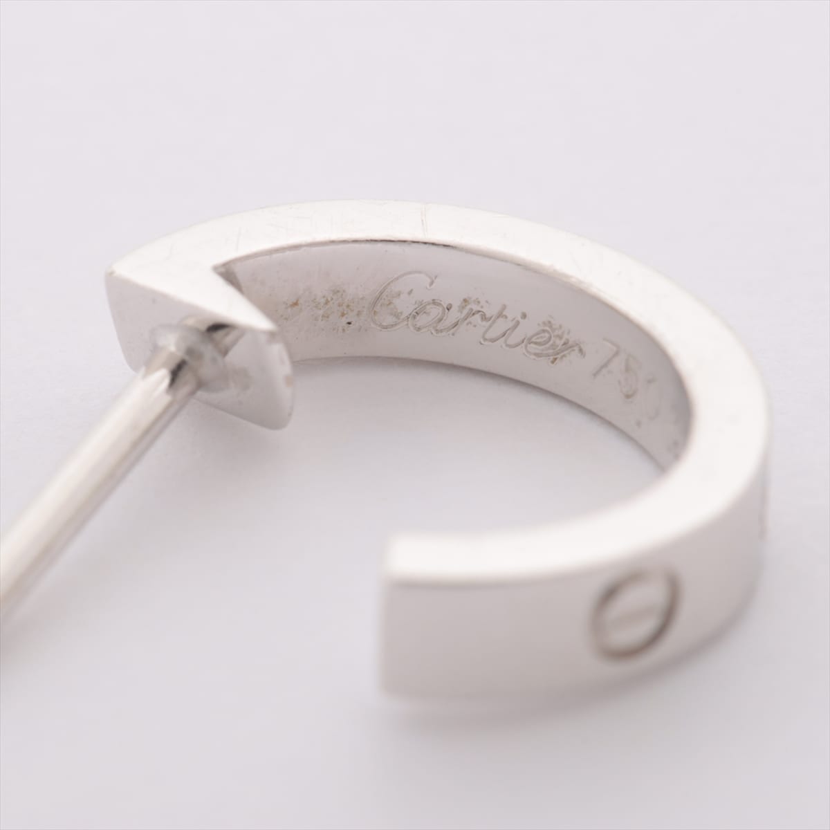 Cartier Mini Love Piercing jewelry 750(WG) 3.8g