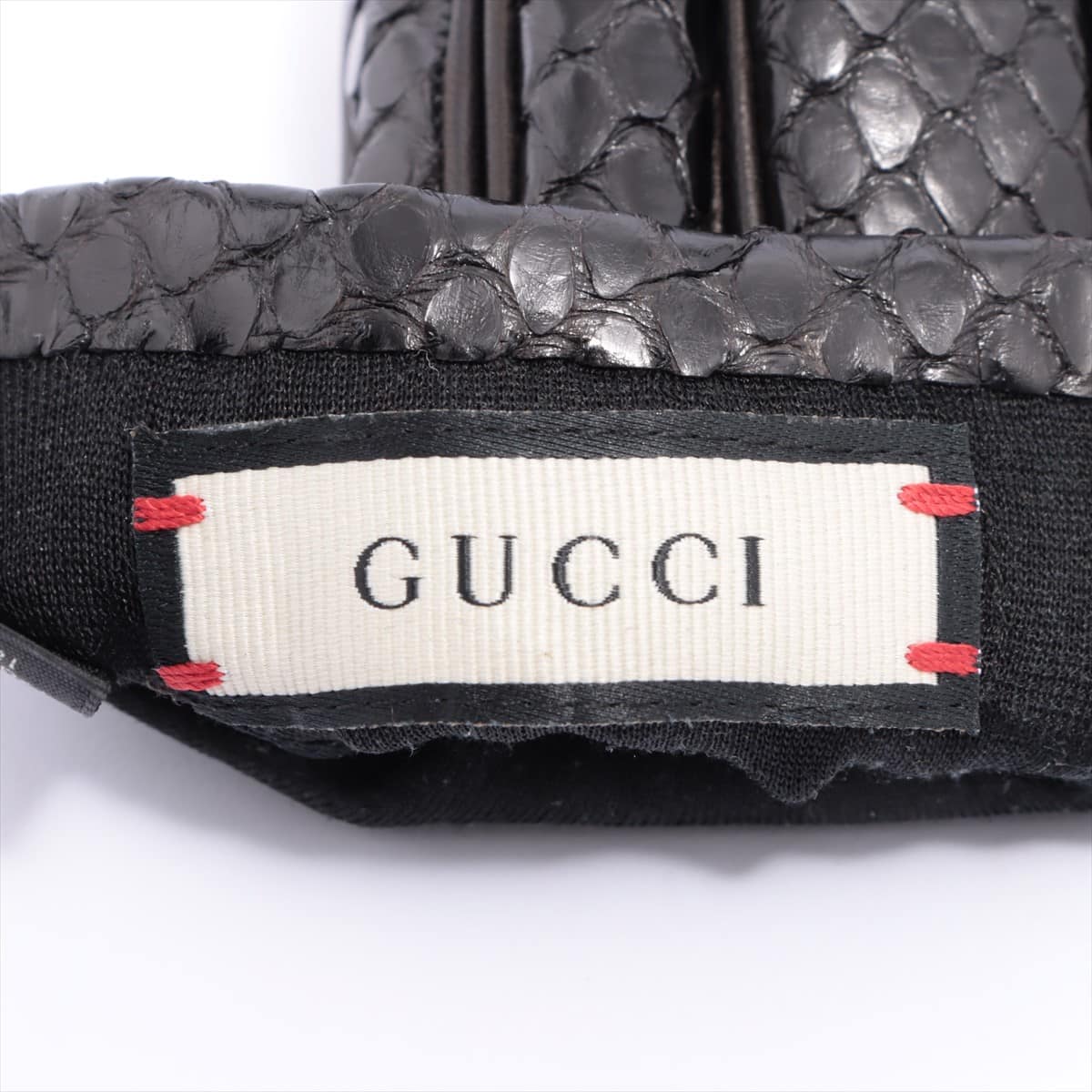 Gucci Grove Snake leather Black