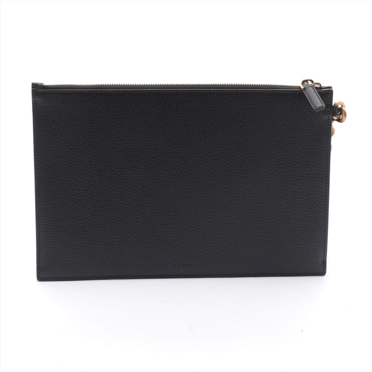 Gucci GG Marmont Leather Clutch bag Black 475317
