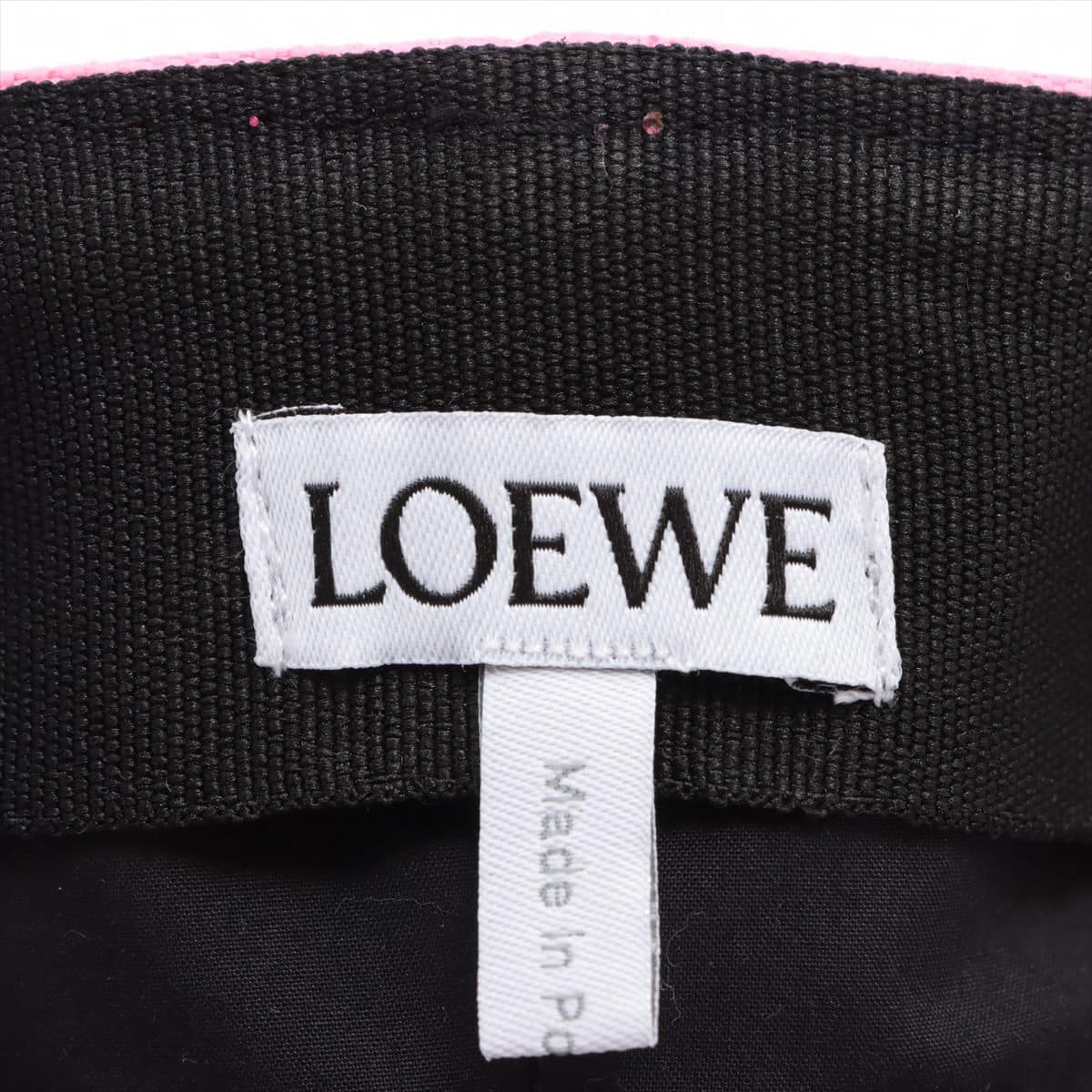 Loewe Cap Fabric Pink