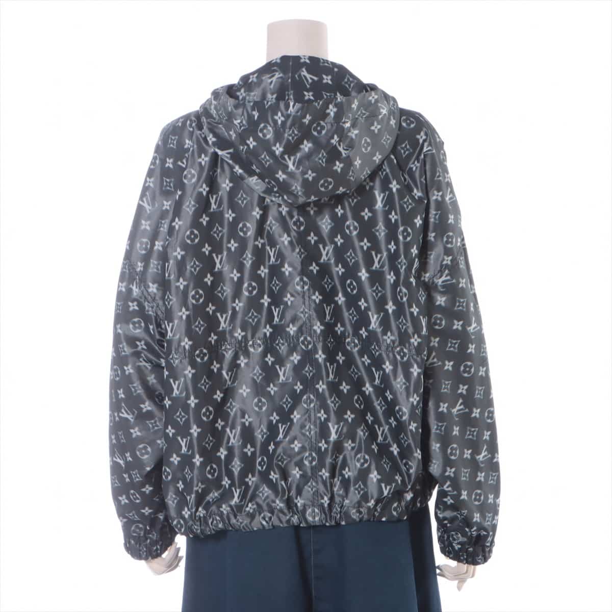 Louis Vuitton Monogram Silk × Polyester Mountain hoodie 34 Ladies' Grey  FIOW19TTL